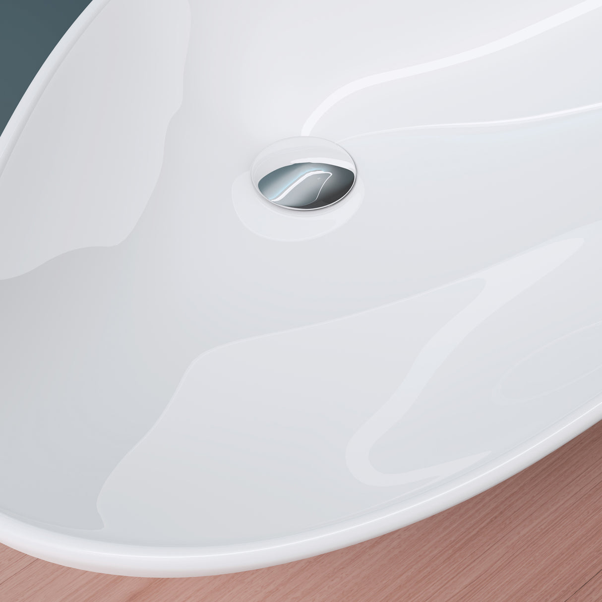 glasvilla Lavabo da Appoggio in Ceramica Lavandino Bagno Lavabo Bianco con Nano Rivestimenti Brüssel215
