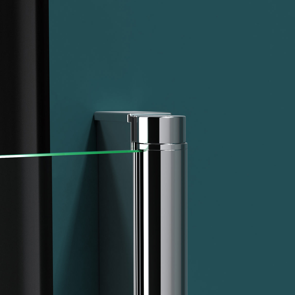 Parete doccia Glasvilla per vasca da bagno, parete per vasca da bagno, parete pieghevole per vasca da bagno, vetro di sicurezza da 6 mm con guarnizione NANO, supporto per vasca da bagno, divisorio per vasca da bagno Cortona116