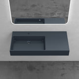 glasvilla Lavabo da Appoggio Lavandino Bagno Sospeso da Marmo Fuso Col12