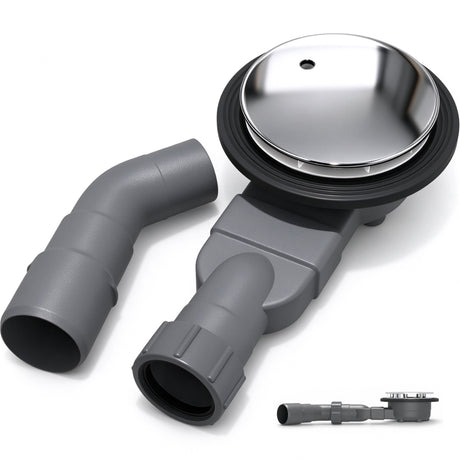 glasvilla Bonde de Douche pour Receveur de Douche Diamètre de la Douche 40 mm Trou d’Évacuation 90 mm AL001
