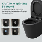 Glasvilla Design WC Suspendido Sin Borde Aachen108 – Cerámica Exclusiva con Cierre Soft-Close