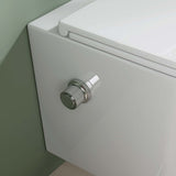 glasvilla Sanitari Bagno Sospeso in Ceramica Sanitari Bagno Bianco con Soft Close Montaggio a Parete Aachen601
