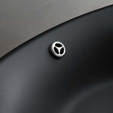Lavabo Glasvilla da appoggio ovale in ceramica 59x38cm, mobiletto lavabo con rivestimento nano Br818