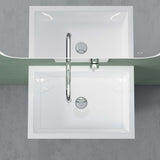 Lavabo da appoggio Glasvilla Design Col38 bianco, in ghisa minerale, lavabo, LTH: 60x42x90cm