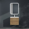glasvilla Mobile Bagno Sospeso con 2 Cassetti Soft-close Mobiletto Bagno Include Lavabo da Marmo Fuso Aqualis