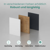 glasvilla Pannello Appendiabiti da Parete con Asta e 5 Appendiabiti, Mensola, Appendiabiti Guardaroba per Ingresso Corridoio, Gabo-01