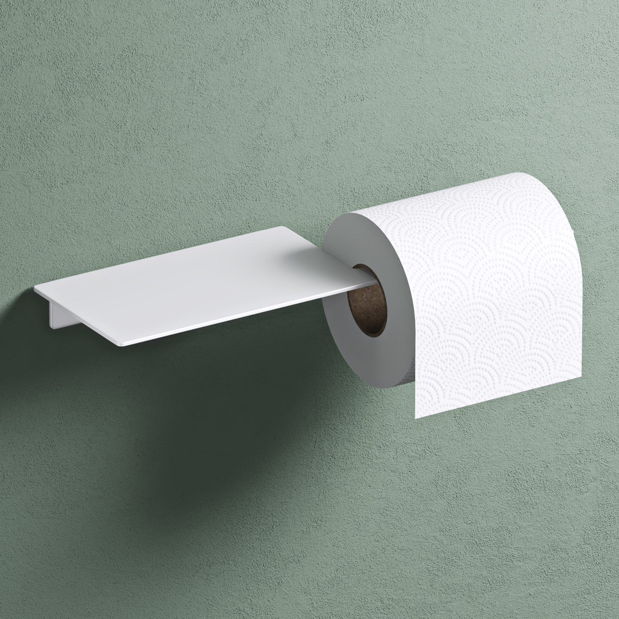 glasvilla Porte-Papier Toilette en Acier Inoxydable Porte-Rouleau de Papier Toilette Lino-01