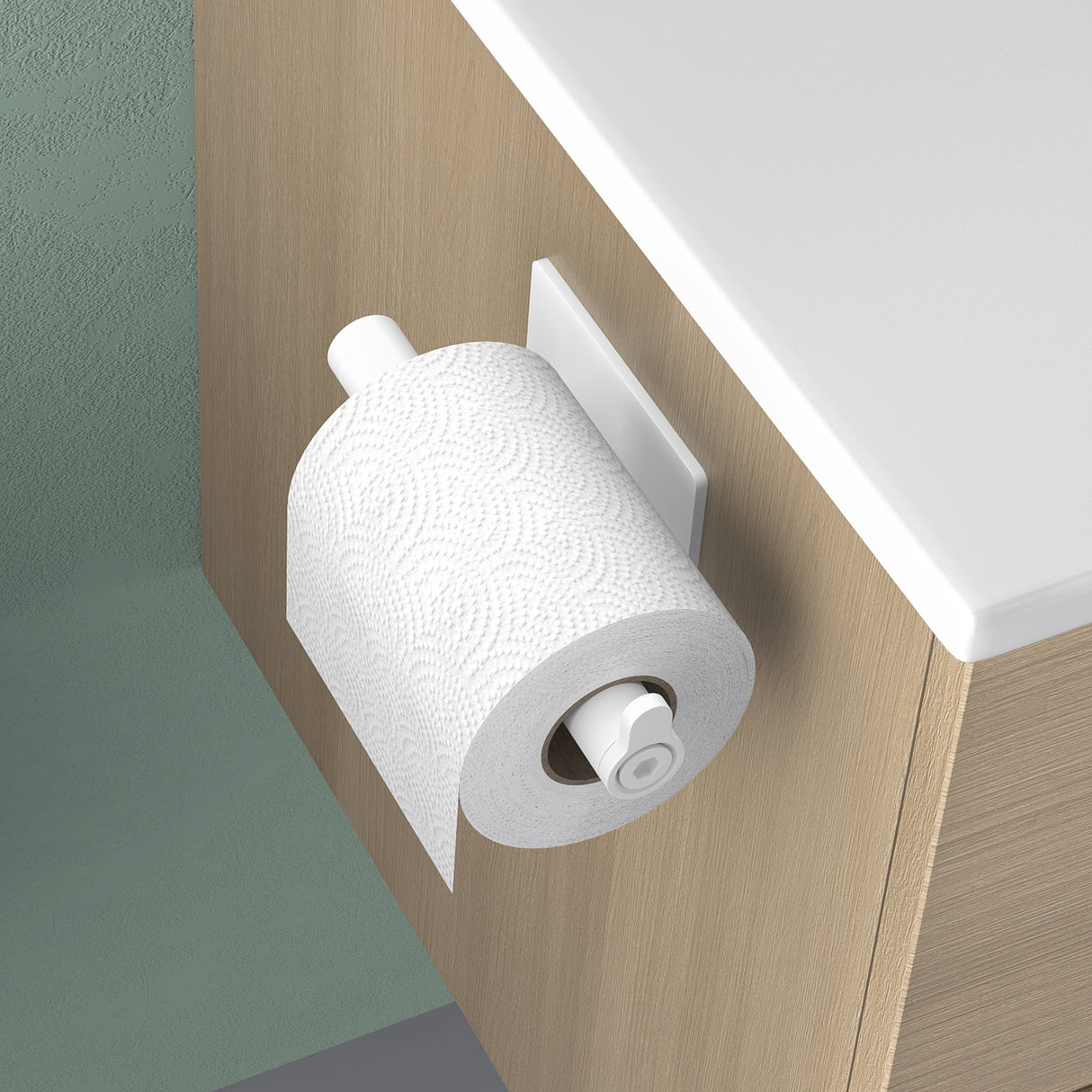 glasvilla Porte-Papier Toilette en Acier Inoxydable Porte-Rouleau de Papier Toilette Lino-02+03+04