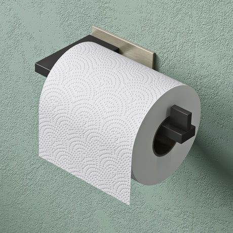 glasvilla Porte-Papier Toilette en Acier Inoxydable Porte-Rouleau de Papier Toilette Lino-02+03+04
