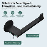 glasvilla Porte-Papier Toilette en Acier Inoxydable Porte-Rouleau de Papier Toilette Lino-02+03+04