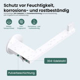 glasvilla Porte-Papier Toilette en Acier Inoxydable Porte-Rouleau de Papier Toilette Lino-02+03+04