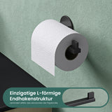 glasvilla Porte-Papier Toilette en Acier Inoxydable Porte-Rouleau de Papier Toilette Lino-02+03+04