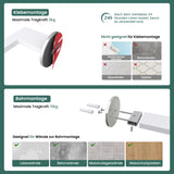 glasvilla Porte-Papier Toilette en Acier Inoxydable Porte-Rouleau de Papier Toilette Lino-02+03+04