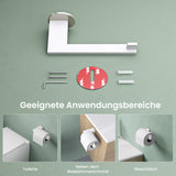 glasvilla Porte-Papier Toilette en Acier Inoxydable Porte-Rouleau de Papier Toilette Lino-02+03+04