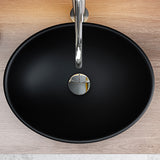 Lavabo de Encimera Glasvilla Brüssel205 Diseño Ovalado con Sellado Nano