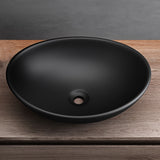 Lavabo de Encimera Glasvilla Brüssel205 Diseño Ovalado con Sellado Nano