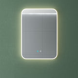 Glasvilla Design Espejo LED de Baño con Touch y Antivaho – Luz Regulable con Memoria Premium