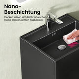 glasvilla Design Standwaschbecken freistehend  aus Mineralguss Waschtisch Col34
