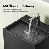 glasvilla Design Standwaschbecken freistehend  aus Mineralguss Waschtisch Col34