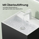 glasvilla Design Standwaschbecken freistehend  aus Mineralguss Waschtisch Col34
