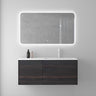 Set di mobili da bagno Glasvilla, mobile lavabo da 120 cm, mobile lavabo con base a chiusura ammortizzata, 4 cassetti, mobili da bagno Moment