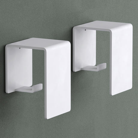 glasvilla Gancio Adesivo Bagno in Acciaio al Carbonio Appendi Porta Asciugamani Impermeabili per Bagno Cucina e Soggiorno, Tavrin-01