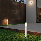 glasvilla Außenleuchte IP65 Wegeleuchte Außen | Pollerleuchte für Garten, 3000K Stehlampe Gartenlampe | Außenlampe Standleuchte 3W Deus Lumina