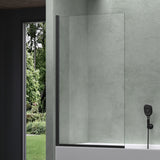 parete doccia glasvilla per vasca da bagno, parete per vasca da bagno, vetro di sicurezza con guarnizione NANO, divisorio per vasca da bagno, supporto per vasca 80x140cm Cortona201