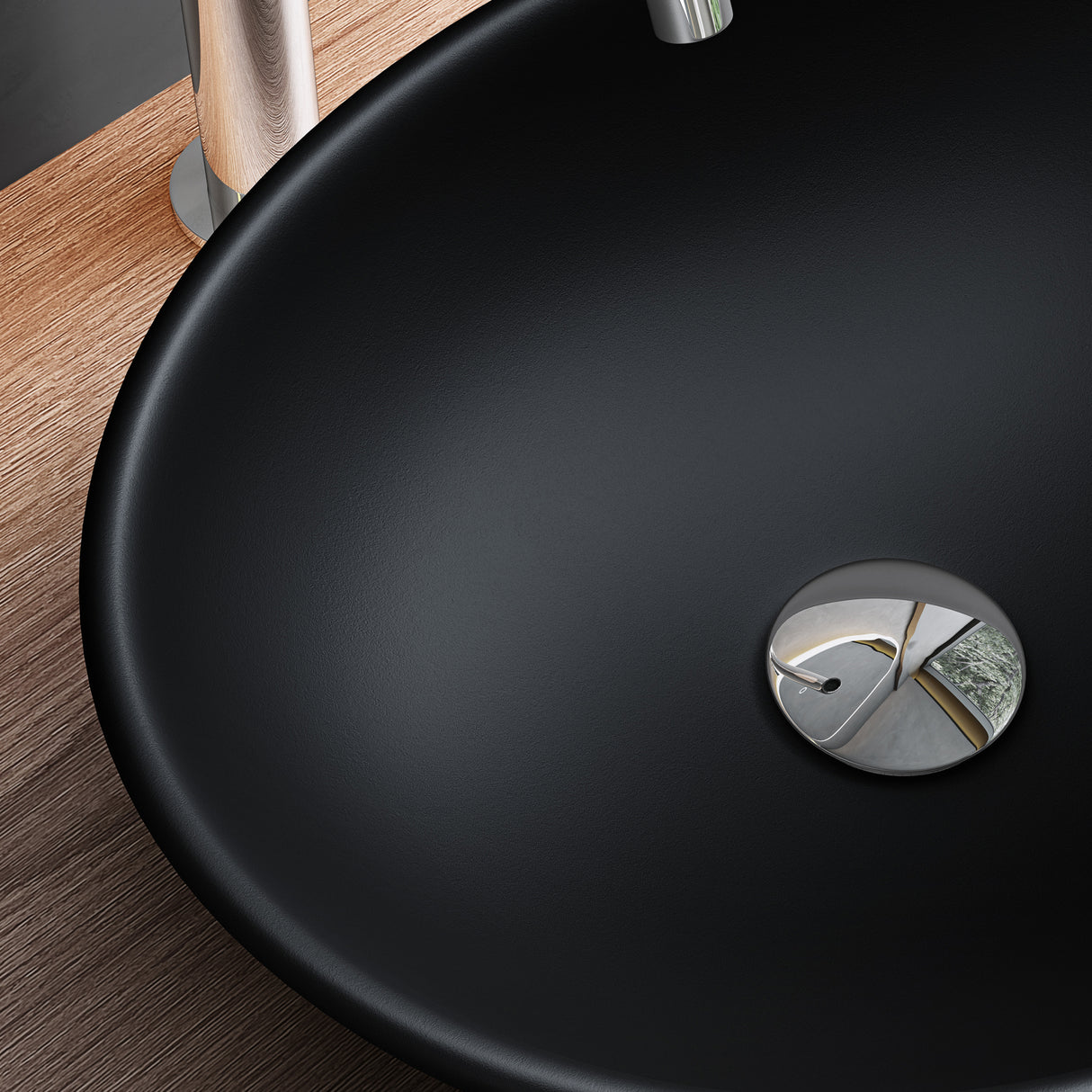 Lavabo de Encimera Glasvilla Brüssel205 Diseño Ovalado con Sellado Nano