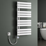 glasvilla Radiatore da Bagno con Elemento Riscaldante Radiatore Scaldasalviette Termoarredo da Bagno Scalda Portasciugamani da Parete e Pavimento FN