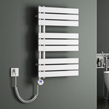 glasvilla Radiatore da Bagno con Elemento Riscaldante Radiatore Scaldasalviette Termoarredo da Bagno Scalda Portasciugamani da Parete e Pavimento FN