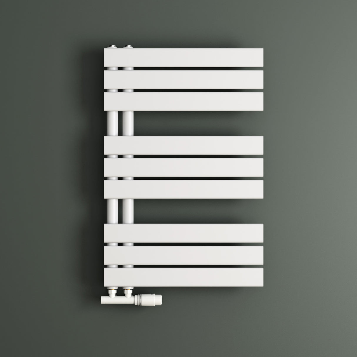 glasvilla Radiatore da Bagno Radiatore Scaldasalviette Termoarredo da Bagno Scalda Portasciugamani da Parete FN