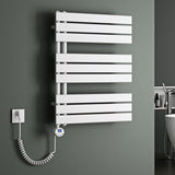 glasvilla Radiatore da Bagno con Elemento Riscaldante Radiatore Scaldasalviette Termoarredo da Bagno Scalda Portasciugamani da Parete e Pavimento FN