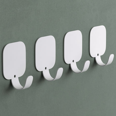 glasvilla Ganci da Parete in Lega di Alluminio, Attaccapanni da Muro 4pcs per Camera da Letto, Ingresso, Cucina, Stalo-15