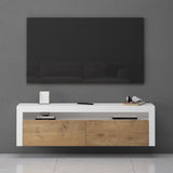 glasvilla Mobile TV per Televisore 160x40x46cm Armadietto per TV con 2 Ante Armadietto Basso Soft-close per Soggiorno, Sala da Pranzo, Camera da Letto Fernsehschrank01