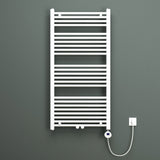 glasvilla Barra Riscaldante per Termosifoni Asta Riscaldante in Acciaio Inox con Termostato e Display LCD Elemento Riscaldante per Radiatori da Bagno e Scaldasalviette