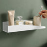 glasvilla Duschablage zum Bohren oder Kleben, Duschregal Badezimmerablage , Shampoo Halterung für Dusche, Badezimmer Organizer  Reglo-15