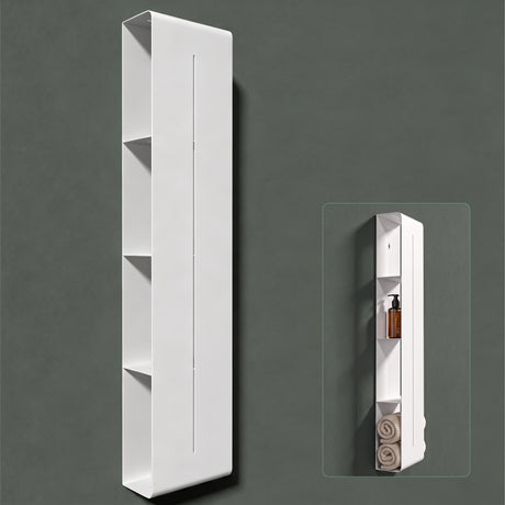 Glasvilla Mensola da Bagno Multifunzionale, Portaoggetti Bagno da Parete in Metallo, Montaggio con Foratura, Supporto per Bagno e Cucina, Reglo-16