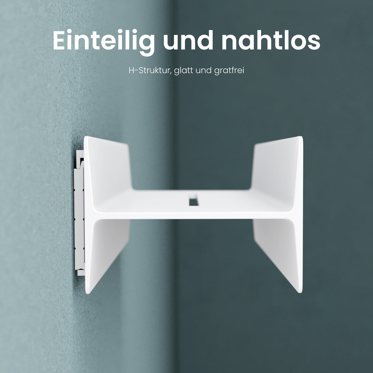 Estante de Ducha Glasvilla Reglo-03 Repisa de Pared 40 cm para Baño (Atornillable o Adhesiva)