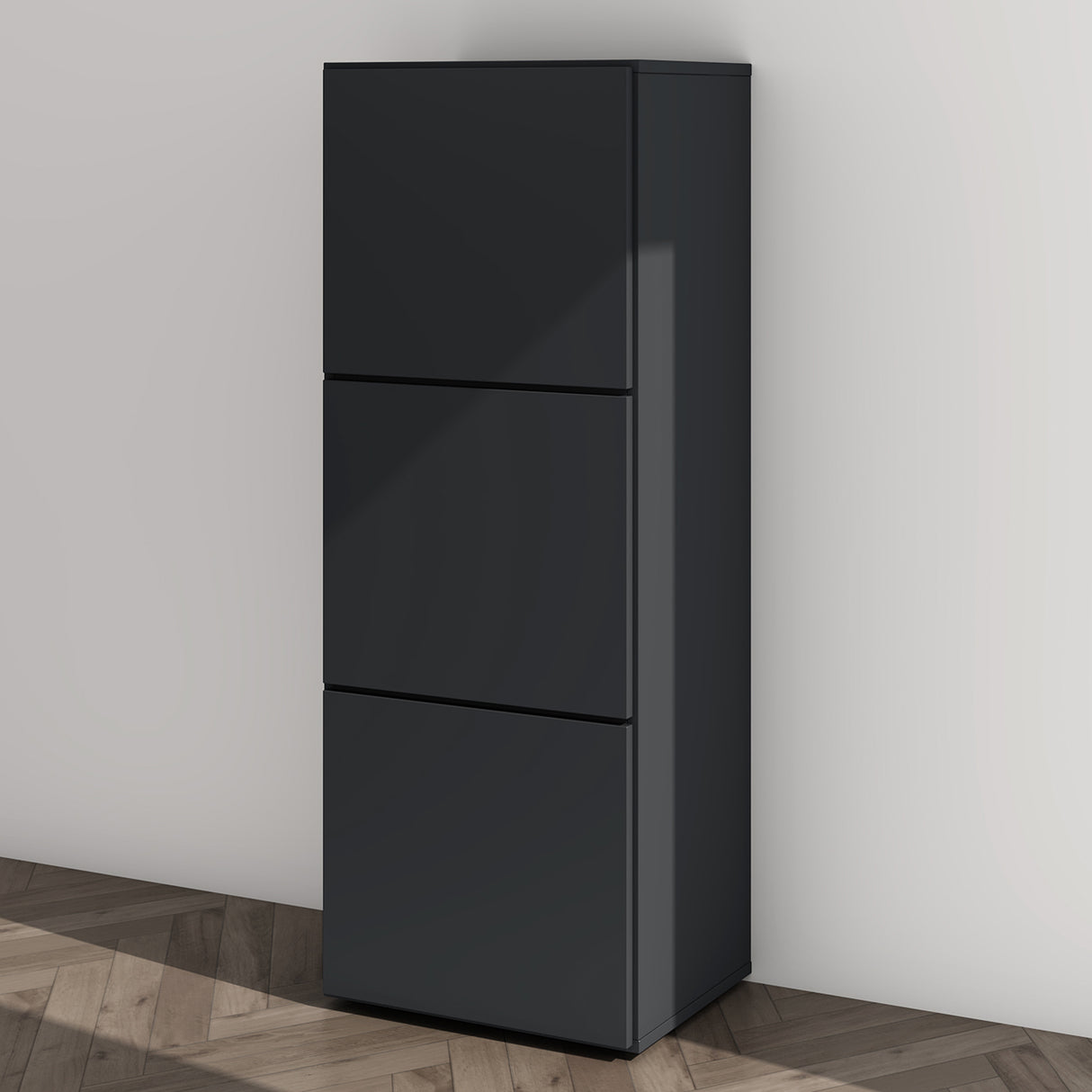 glasvilla Scarpiera Portascarpe 45x36x120cm, Porta Scarpe Armadio Scaffale Portascarpe 3 Ante per Ingresso Soggiorno, Camera da Letto Schuhschrank02