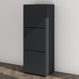 glasvilla Scarpiera Portascarpe 45x36x120cm, Porta Scarpe Armadio Scaffale Portascarpe 3 Ante per Ingresso Soggiorno, Camera da Letto Schuhschrank02