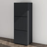 glasvilla Scarpiera Portascarpe 45x36x120cm, Porta Scarpe Armadio Scaffale Portascarpe 3 Ante per Ingresso Soggiorno, Camera da Letto Schuhschrank02