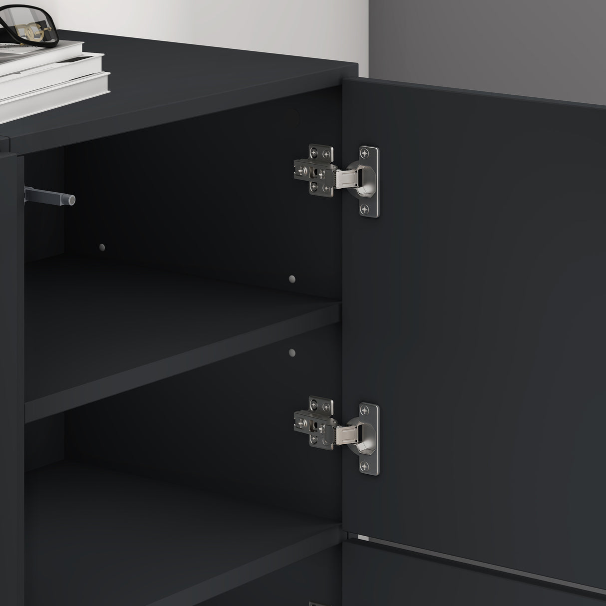 glasvilla Scarpiera Portascarpe 45x36x120cm, Porta Scarpe Armadio Scaffale Portascarpe 3 Ante per Ingresso Soggiorno, Camera da Letto Schuhschrank02