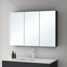 Glasvilla Armario Espejo de Baño con Puertas Sin Marco y Estantes Ajustables – Spiegelschrank 02