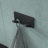 glasvilla perchero de pared ganchos de pared de aluminio perchero con ganchos plegables barra de perchero ganchos de perchero ganchos para ropa Stalo-04+05