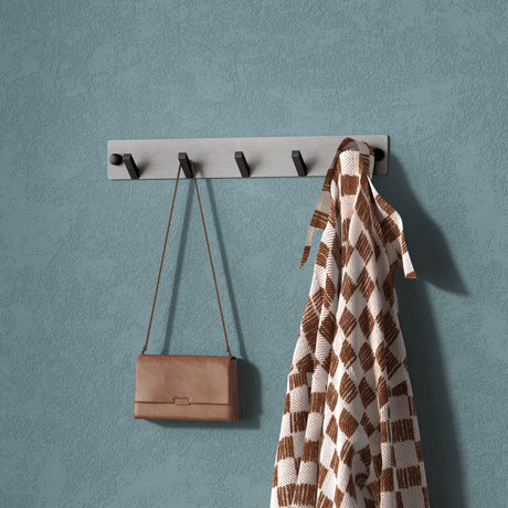 glasvilla perchero de pared ganchos de pared de aluminio perchero con ganchos plegables barra de perchero ganchos de perchero ganchos para ropa Stalo-04+05