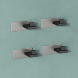 glasvilla ganchos de ropa perchero de pared ganchos de pared de acero inoxidable barra de percha ganchos de perchero Stalo-06+Stalo-07