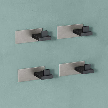 glasvilla ganchos de ropa perchero de pared ganchos de pared de acero inoxidable barra de percha ganchos de perchero Stalo-06+Stalo-07