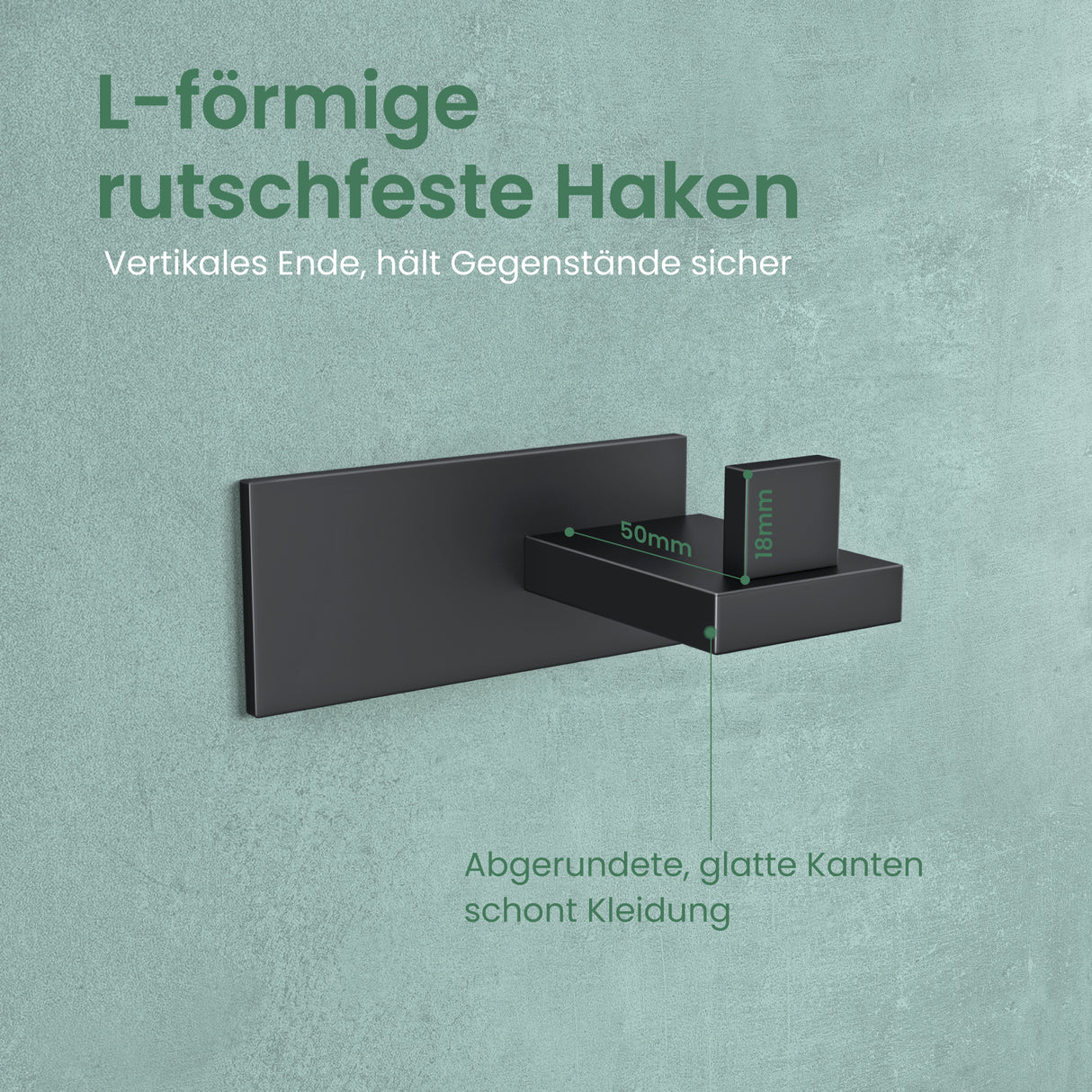 glasvilla ganchos de ropa perchero de pared ganchos de pared de acero inoxidable barra de percha ganchos de perchero Stalo-06+Stalo-07