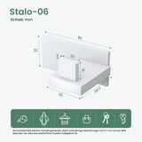 glasvilla ganchos de ropa perchero de pared ganchos de pared de acero inoxidable barra de percha ganchos de perchero Stalo-06+Stalo-07